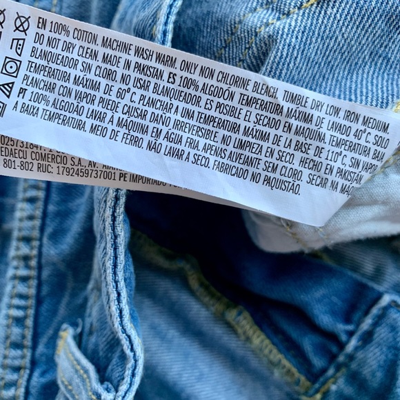 SOLD ❌ New Baggy jeans smiley printed faces size 27 - Picture 10 of 14